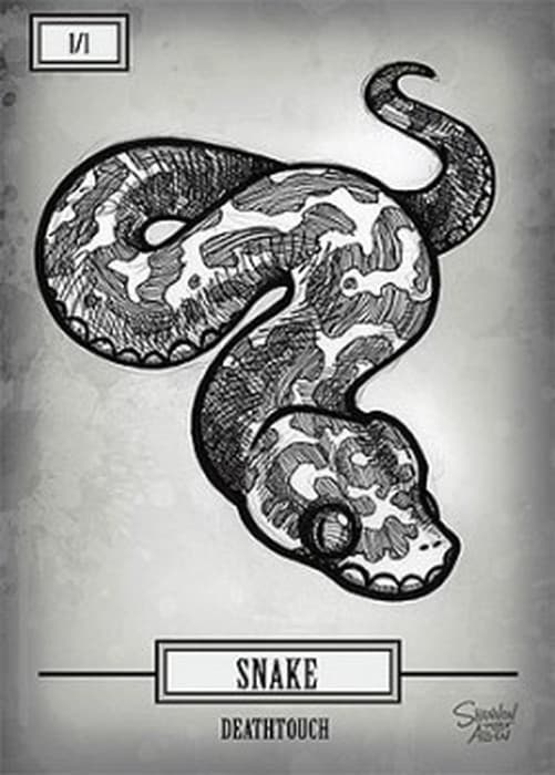 Magic: The Gathering Snake Token