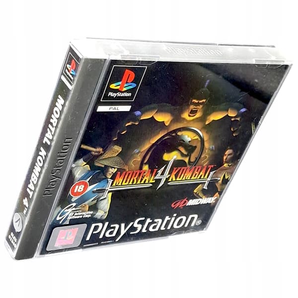 Mortal Kombat 4 for PlayStation (PSX, PS1) MK4 #1
