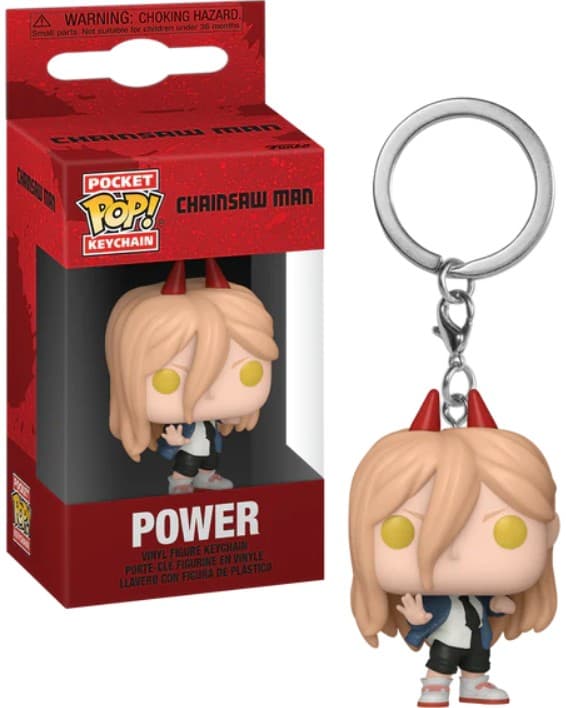 CHAINSAW MAN: FUNKO POP! KEYCHAIN – POWER