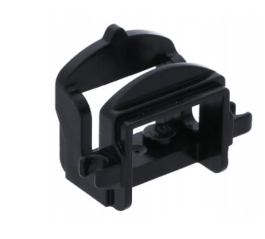 591yi. LEGO Castle Saddle 4491b, black, 2 hooks
