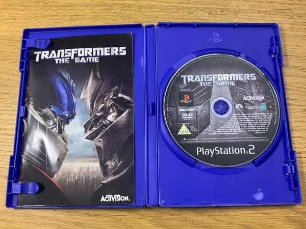 TRANSFORMERS THE GAME – Complete Set, BDB disc, PS2