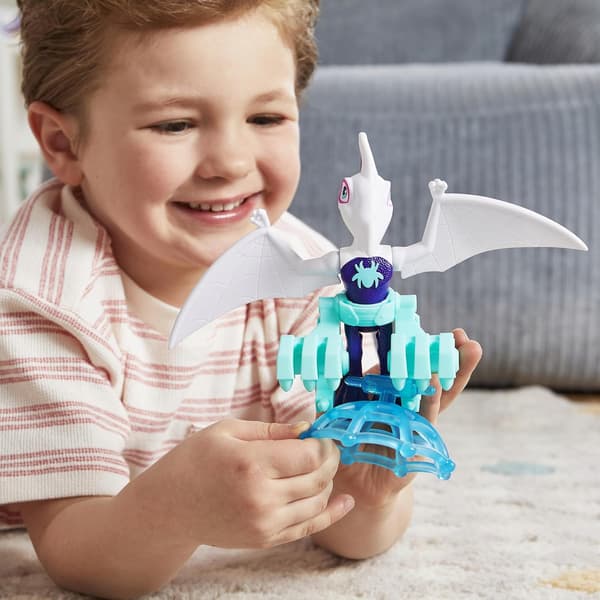 SPIDEY SET: GHOSTASAURUS dinosaur figure + SPIDER + ACCESSORY – Hasbro G0123