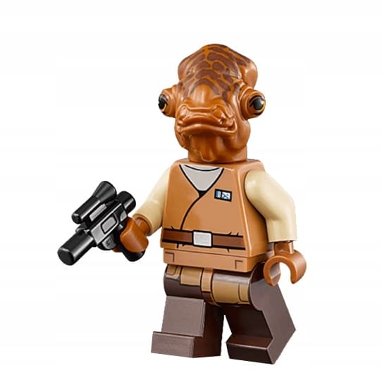 Lego Star Wars – Admiral Ackbar + blaster! 75140 sw0719