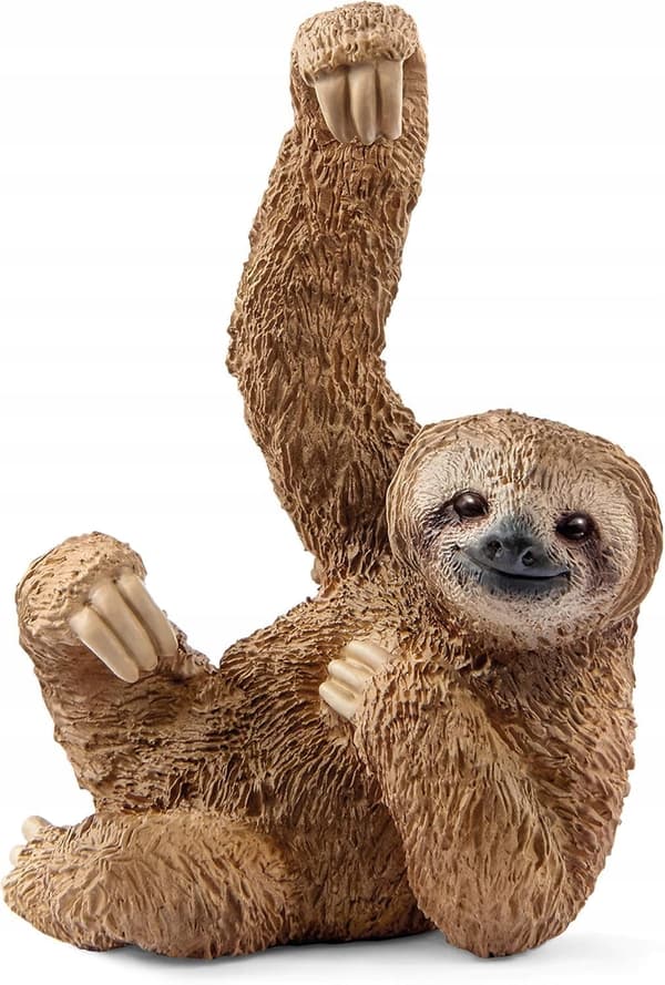 SCHLEICH Sloth WILD LIFE Educational Hand-painted