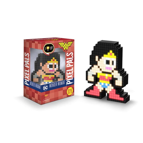 PIXEL PALS Illuminated Collectable Figures – Wonder Woman