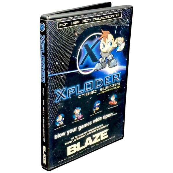 Xploder Blaze CD Cheat System for PlayStation 2 (PS2) – game codes and cheats