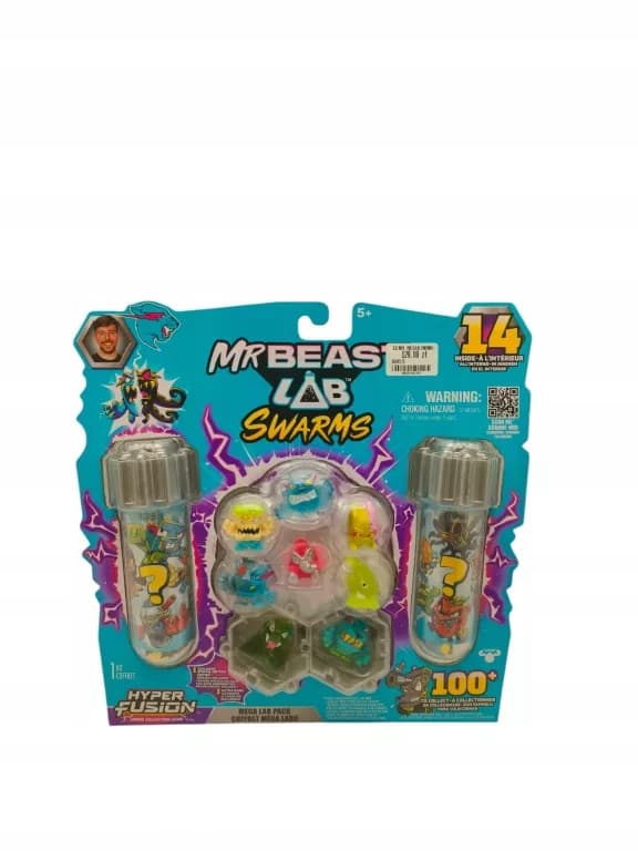 MR BEAST LAB SWARMS MEGA 14-PACK HYPER FUSION FIGURES