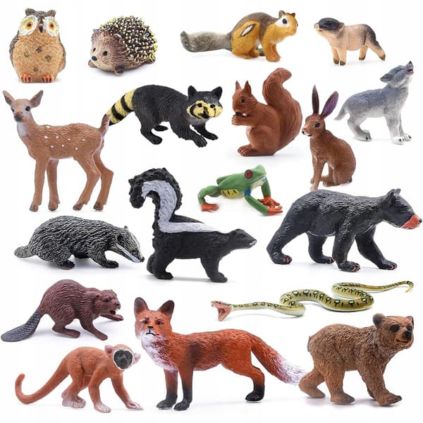 FOREST ANIMALS SET (18 pieces)
