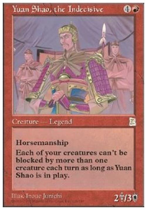 Magic: The Gathering Yuan Shao, the Indecisive