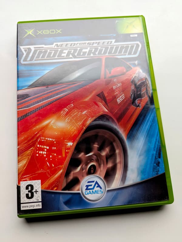 *** NEED FOR SPEED UNDERGROUND XBOX CLASSIC ***