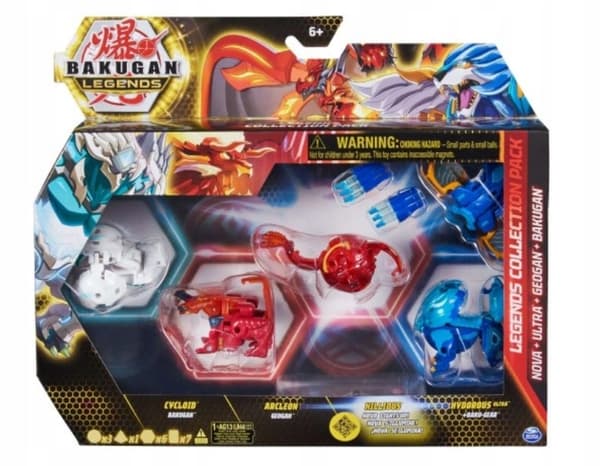Spin Master Bakugan Legends 4-piece figure set