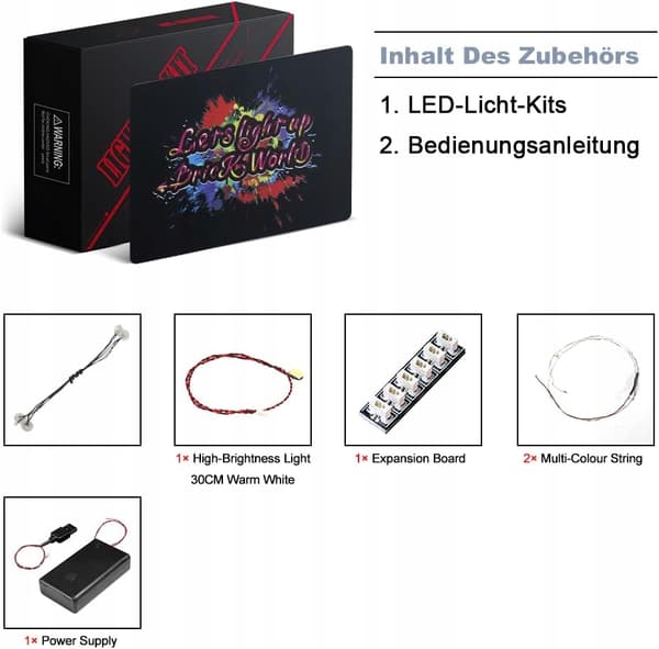 LED lighting for LEGO set 40573 Christmas Tree