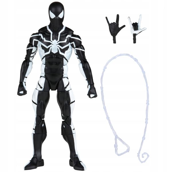 Spider-Man (Stealth Suit; Future Foundation) Marvel Legends action figure