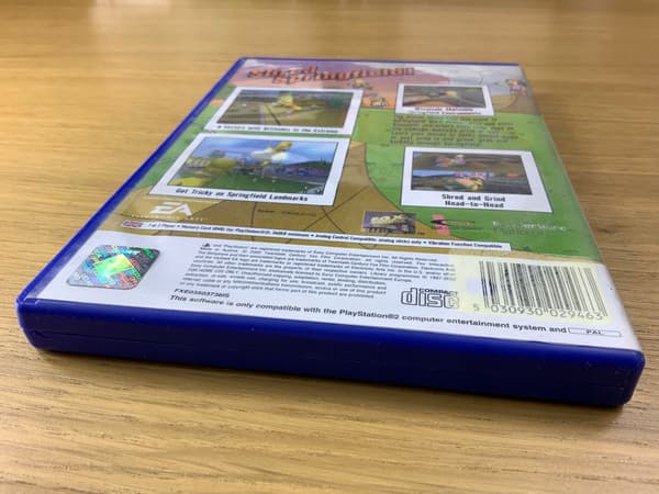 THE SIMPSONS SKATEBOARDING – PS2 disc, very good+ condition