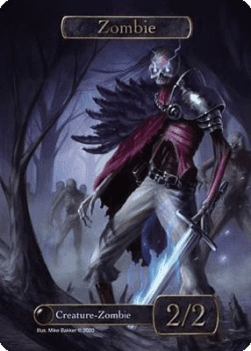 Magic: The Gathering Zombie Token