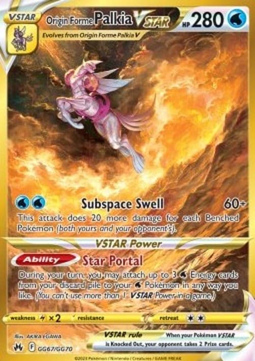 Pokemon Origin Forme Palkia VSTAR