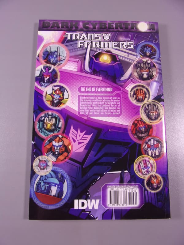 THE TRANSFORMERS: DARK CYBERTRON 1, 2014, English-language edition