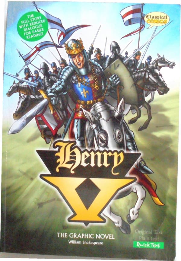 HENRY V: THE GRAPHIC NOVEL – QUICK TEXT (BRITISH ENG