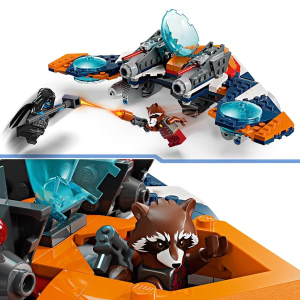 LEGO Super Heroes 76278 Rocket’s Warbird vs. Ronan