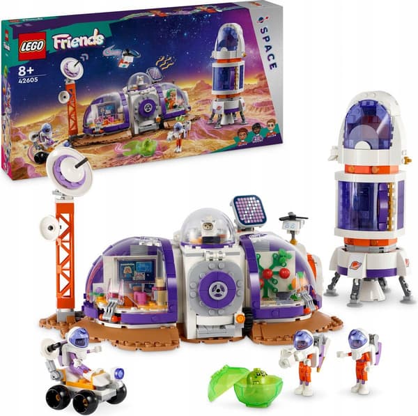 LEGO Friends 42605 Space Station and Rocket set
