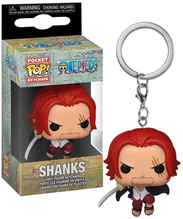ONE PIECE POP! VINYL KEYCHAINS 4 CM SHANKS