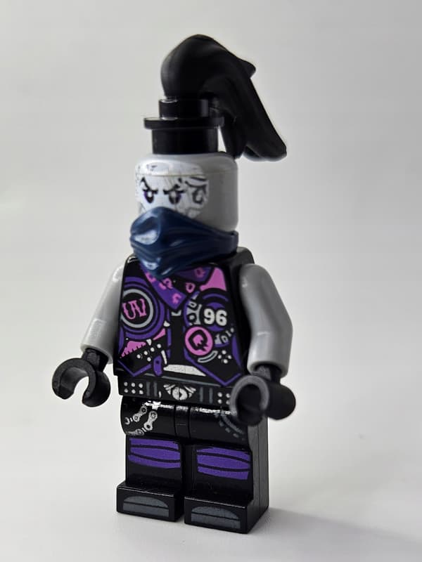 LEGO NINJAGO FIGURE njo0400 njo400 Ultra Violet DEFECT /