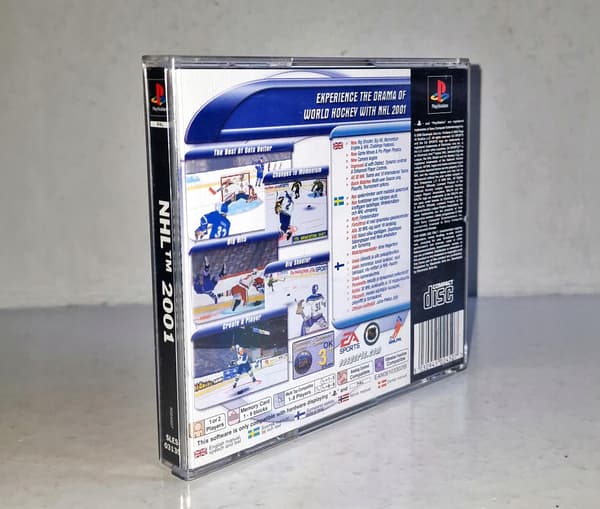 NHL 2001 PSX 3XA game