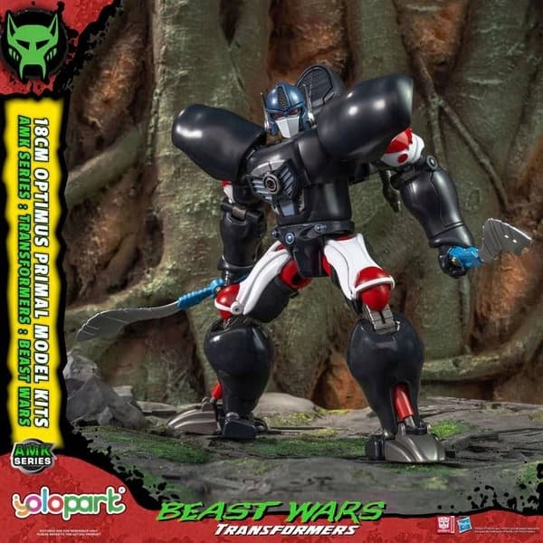 BEAST WARS Optimus Primal Model Kit AMK 18cm