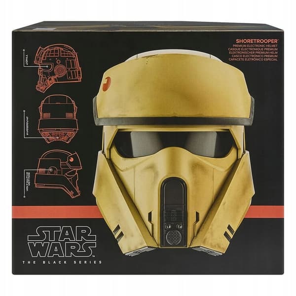 Star Wars: Andor Black Series Shoretrooper Electronic Helmet Replica