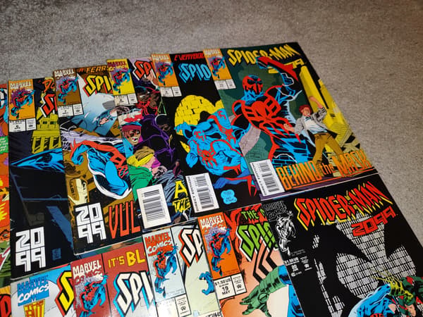 Marvel Spider-Man 2099 – 38 issues, 1992–1996, BDB condition (protective sleeve)