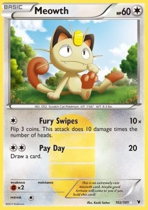Pokemon TCG Meowth