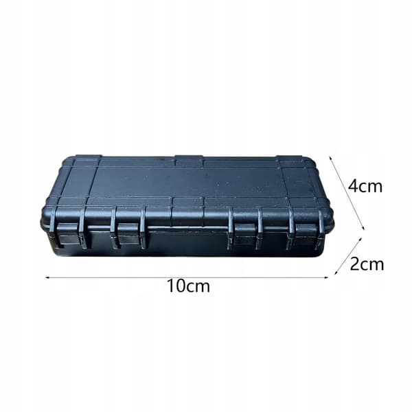 1:18 Miniature simulation case, miniature model of a case (large, black)