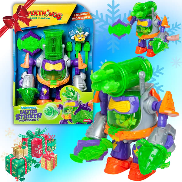Ultra Striker Robot Professor K SUPERTHINGS Kazoom Power Mission Set