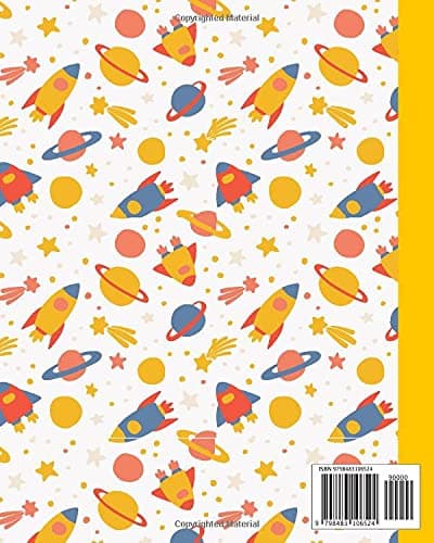 Primary Composition Book for Years K–2: Space Composition Book Story Journal