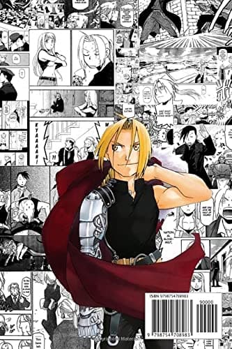 Edward Elric Notebook: Lined Pages Notebook, Small Size, 6x9 inches / 110 pages