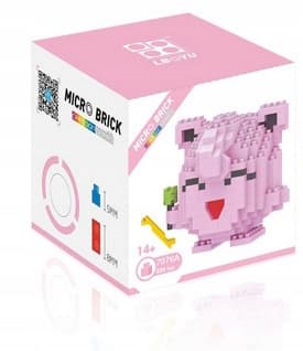 Pokémon JIGGLYPUFF Figure Building Blocks Set Go BOX Pokémon