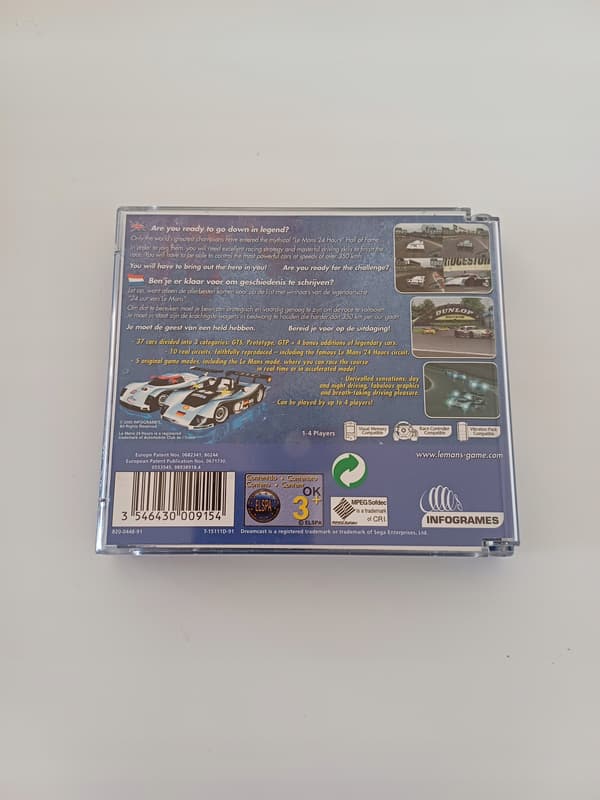 LE MANS 24 HOURS – Sega Dreamcast (boxed)