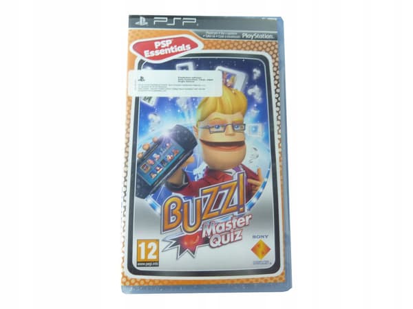 BUZZ MASTER QUIZ – album in excellent condition, Polish version, PSP