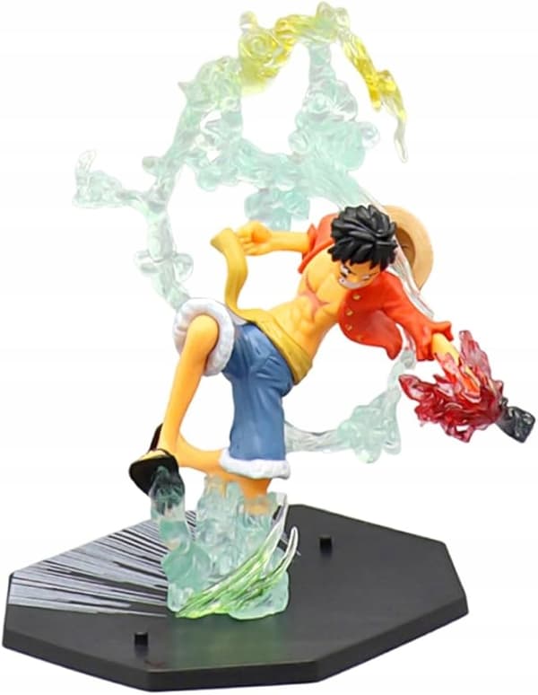 13.01.B11 Standing Monkey D. Luffy anime figurine, 17 x 12.5 cm