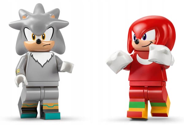 LEGO 77118 Sonic the Hedgehog in a Silver Car