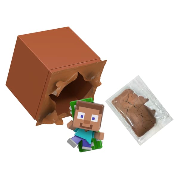 Minecraft Reveal Minifigure in a container – Cactus – Mattel