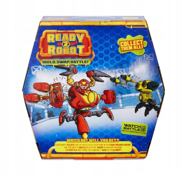 READY2ROBOT BOT BLASTERS FIGURINE 553977 COLLECTION