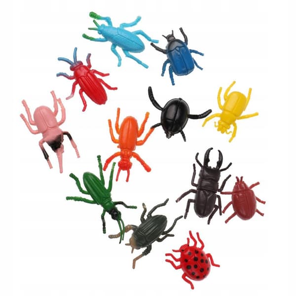 Plastic Animal Model Figures – Children’s Educational Toys – 1 piece: Beetle