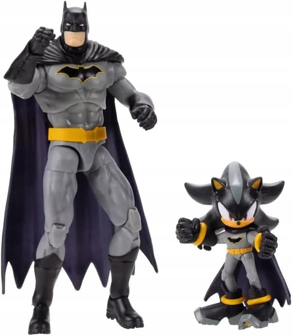 Sonic the Hedgehog, Shadow, Batman, DC – Jakks Pacific Articulated Figures Set