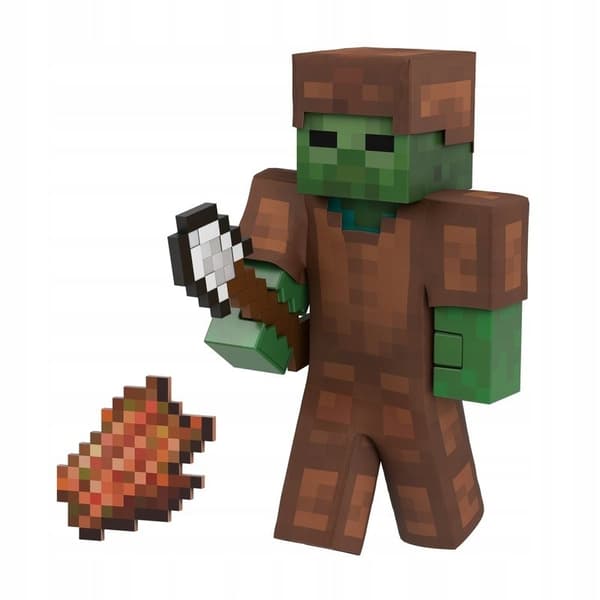 MATTEL Minecraft HTM05 Zombie action figure, 14cm