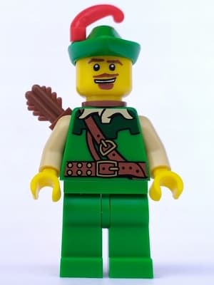 LEGO FIGURE SERIES 1 – FORESTMAN, FORESTER, No. col014