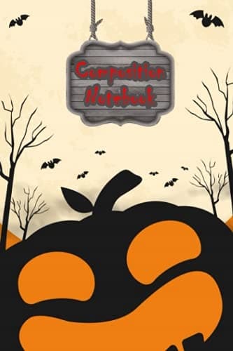 Composition Notebook: Halloween College-Ruled | Spooky Halloween Pumpkin
