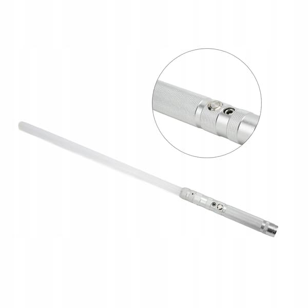 Metal-handled Mini LED light sword, 7 colours, sound-changing, light ML