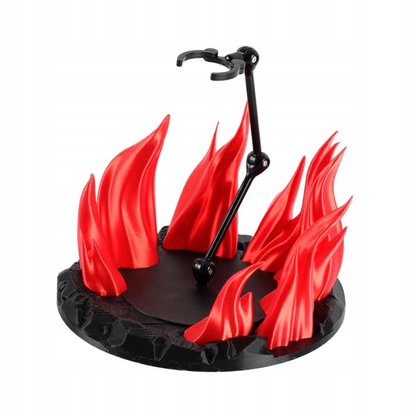 Action figure display stand Support stand model Display holder base Red doll display stand