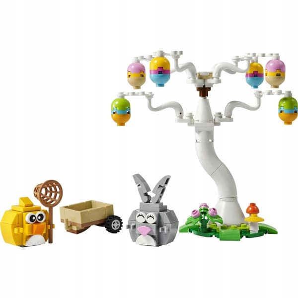 LEGO ICONIC Easter Egg Hunt with the Easter Bunny and a Chick 40808
